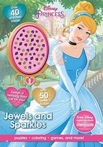 Disney Princess Jewels Sparkles [Paperback] Parragon Books - $1.92