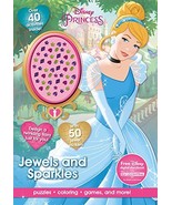 Disney Princess Jewels Sparkles [Paperback] Parragon Books - $36.55 MXN
