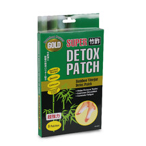 Chikusaku Gold Super Bamboo Vinegar Foot Detox Patches - 8 Pack - £7.81 GBP