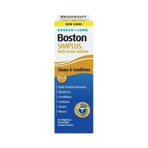 Bausch+Lomb Boston Simplus Multi-Action Solution Cleans &amp; Conditions 3.5... - £9.33 GBP
