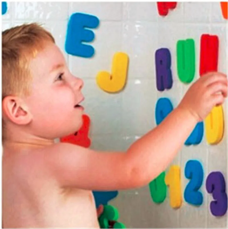 36PCS/set Letters Baby Kids Children Educational Toy Foam Numbers Floating - £8.00 GBP