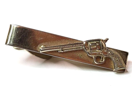 Colt Frontier Six Shooter Tie Clasp Bar Clip Vintage 1960s - $23.71