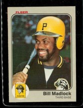 Vintage 1983 FLEER Baseball Trading Card #309 BILL MADLOCK Pittsburgh Pirates - £6.47 GBP