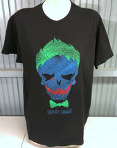 Suicide Squad Joker Jared Leto Black XL T-Shirt  - £11.39 GBP