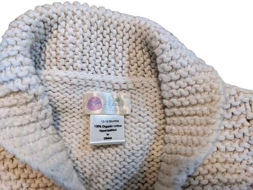 Toddler Girls 12/18 Months Boutique Sweater Cable Knit Express Baby GREAT CONDT Item image 4