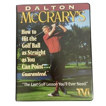 Dalton McCrary&#39;s How to Hit The Golf Ball as Straight as You Can 4 Tape ... - £20.77 GBP