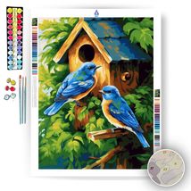 Blue Little Birds - Paint by Numbers - £23.64 GBP+