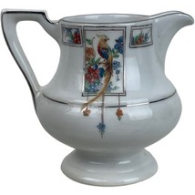 Vintage Royal Rochester Golden Pheasant Creamer Pitcher Royalite Fraunfe... - $13.86