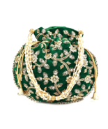 New Traditional Ethnic Women Potli Clutch Bag Handbag ( Pack Of 1 ) - €22,61 EUR