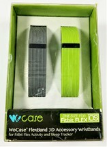 Wocase Flexband 3D one-size wristbands for FitBit Flex Activity &amp; Sleep Tracker - £6.08 GBP