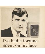 1936 Gillette Razor John Kennedy NBC Advertisement Antique Hygiene Ephem... - $366.69 MXN