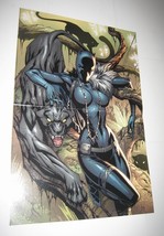 Black Panther Poster #7 Shuri J Scott Campbell Wakanda Forever Movie MCU... - £27.40 GBP