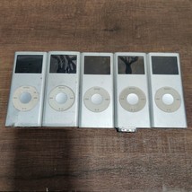 Lot Of 5 Apple iPod Nano 2nd Generation A1199 - For Parts - $38.61