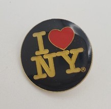 I Heart NY I Love New York City Collectible Round Lapel Hat Pin - £13.06 GBP