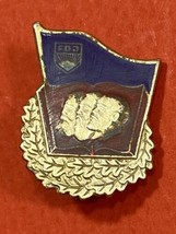 East Germany  PIN Badge for GOOD KNOWLEDGE DEMOCRATIC GERMANY ( DDR) PIN... - £7.51 GBP