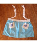 Vintage Lions Club International BLUE WHITE Apron - $945.47 MXN