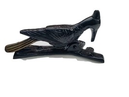 Handmade Solid Brass Woodpecker Door Knocker (Solid Black Antique) UK stock - £23.97 GBP