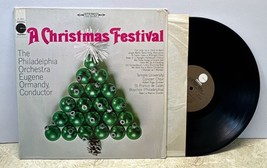 A Christmas Festival Holiday LP The Philadelphia Orchestra Eugene Ormandy 60s - $10.49