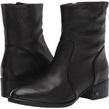 Women&#39;s Sam Edelman Hilary Black Distressed Calf Leather Boots Size 10.5 - £31.74 GBP