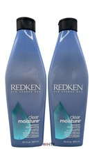 Redken Clear Moisture Shampoo  10.1 fl oz  PACK OF 2 - NEW - £54.11 GBP
