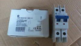 ALLEN BRADLEY 1489-M2D100 SERIES&quot;D&quot; / 2P 10AMP / 480Y-277VAC /10KAIC / H... - $22.59