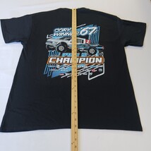 Gildan Dryblend 2023 Pro 2 Champion Men's Black Graphic T-Shirt Size Large image 7