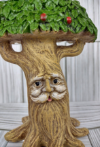 Detailed Apple Tree Wise Man Table Top Decor Figurine Decoration Face Figural - £11.68 GBP