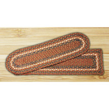 Capitol Importing Burgundy-Gray - 27 in. x 8.25 in. Oval Stair Tread - $35.51