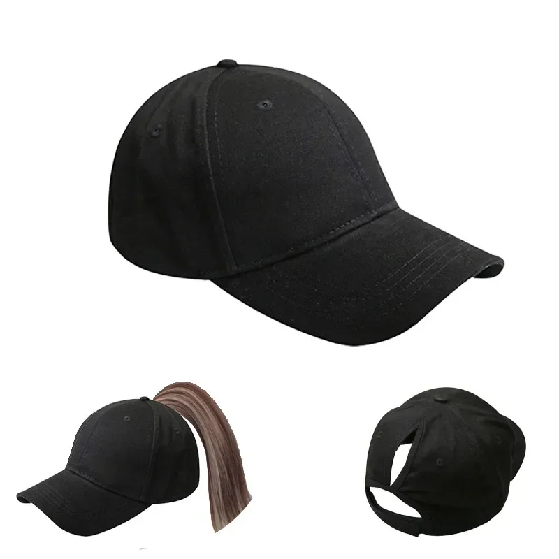 High Ponytail Baseball Cap for Women Spring Summer Sun Hat Running Sport Hat - £11.96 GBP+