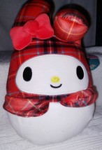 Squishmallows Hello KItty &amp; Friends Plaid My Melody 7&quot; NWT - £11.37 GBP