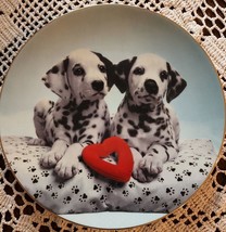 Hamilton Collection ~ Delightful Dalmatians Plate ~ 1788A ~ A Spot In My Heart - £20.58 GBP