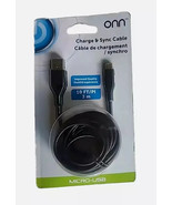 onn. USB-A to Micro USB Charge Cable 10FT/3m - Hi-Speed Certified - €3,49 EUR