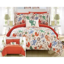 Chic Home Flopsy 6 Piece Reversible Comforter Cute Animal Friends Youth Design B - £121.31 GBP