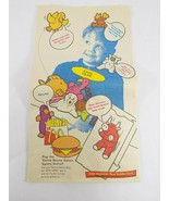 RARE 1997 McDonalds BEANIE BABIES HAPPY MEAL PAPER BAG McD# 11729 NEW! - $6.77 CAD