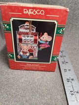 Vintage ENESCO CHRISTMAS ORNAMENT SLOTS OF LUCK 2nd in CASINO Series  - $14.25