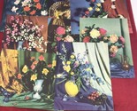 8 Vintage 1943 I. B. Fischer Co. New York 8&quot; x 10&quot; Prints Flowers Arrang... - £21.78 GBP