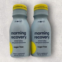 2 x More Morning Recovery Hangover Relief Sugar Free 3.4 fl oz EA, BB 09/2024 - $24.74