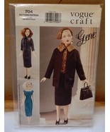 Gene Doll Sewing Pattern Vintage Dress Vogue 704 Ashton-Drake Uncut 2001... - $15.76 CAD