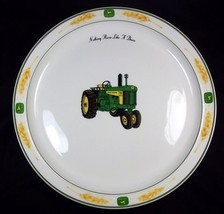 John Deere stoneware dinner plate Nothing Runs like a Deere 10.5&quot; Gibson - £22.31 GBP