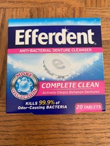 Efferdent Denture Cleanser Complete Clean 20 Tablets - $15.72