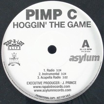 Pimp C &quot;Hoggin&#39; The Game / Prostitute&quot; 2004 Vinyl 12&quot; Promo 6 Trks Htf *Sealed* - £14.22 GBP
