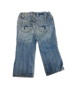 Guess Boys Infant Baby 18 Months Adjustable Waist Jeans Light Wash - $11.88