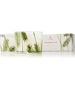 Thymes Frasier Fir Aromatic Poured Candle Set 2 x 3.75 Oz Same Day Shipping - $42.08