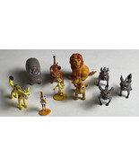 Lot of 10 Disney Lion King Figures Collectible Vintage Plastic Toys Simba - £18.74 GBP