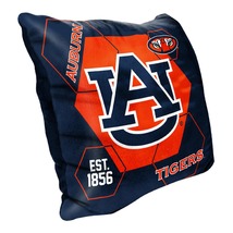 Auburn OFFICIAL NCAA &quot;Connector&quot; Double Sided Velvet Pillow; 16&quot; x 16&quot; - £27.66 GBP