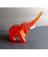 Lenox &quot;Scarlet, The Little Red Elephant &quot; Art Glass Elephant Figurine - £27.61 GBP