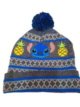 Disney X Hot Topic Lilo &amp; Stitch Pineapple Pom Beanie Hat - Nwot - £11.74 GBP