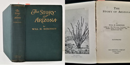1919 antique ARIZONA HISTORY native american indian mining civil war saloons - £112.12 GBP