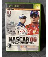 NASCAR 06 Total Team Control  Microsoft Xbox 2005 Complete - $144.67 MXN