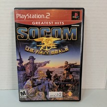 SOCOM: U.S. Navy SEALs Greatest Hits (Sony PlayStation 2, 2003) PS2 with Manual - £4.99 GBP